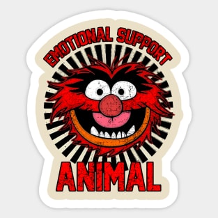 Muppets Emotional Support Animal Sticker